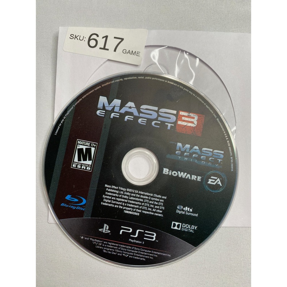 Mass Effect 3 PS3
